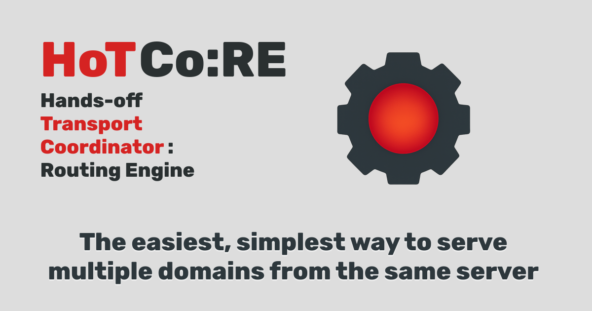 HoTCo:RE - painless reverse proxy